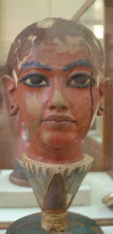 20年以上前の世界一周クルーズで訪れた、エジプトの古代エジプトの王ツタンカーメンの写真