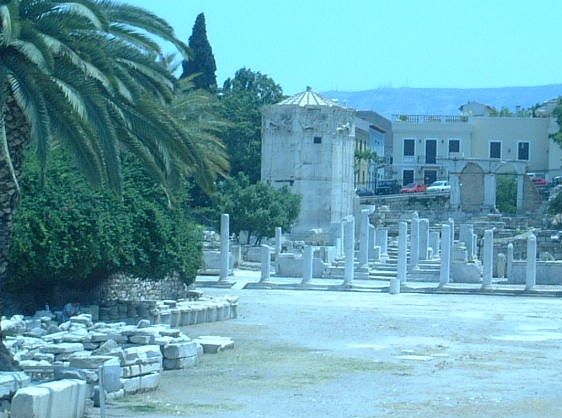 20年以上前の世界一周クルーズで訪れた、ギリシャのローマン・アゴラ